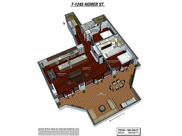 # 7 1245 HOMER ST, Vancouver - V1039492